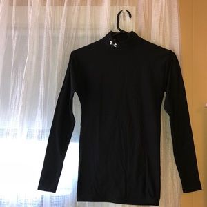 Under Armour black fitted turtleneck layer